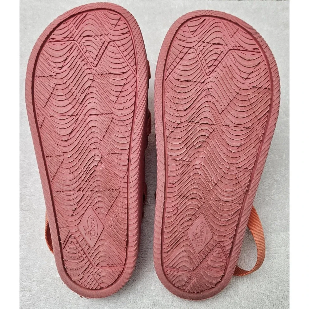 Chaco Chillos Sport Pink‎ Big Kids Girl's Sandals Size 6 Ankle Strap